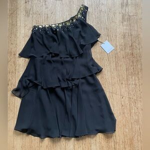 Calvin Klein one shoulder dress new with tags